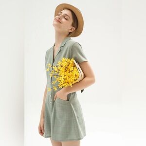 Miss Patina Peppermint Playsuit